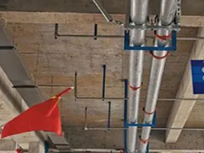 红桥管廊支架的安装方法